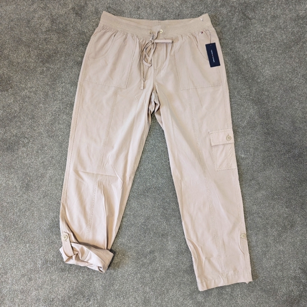 Tommy Hilfiger Pull-on Cargo Pants Beige Men's Medium